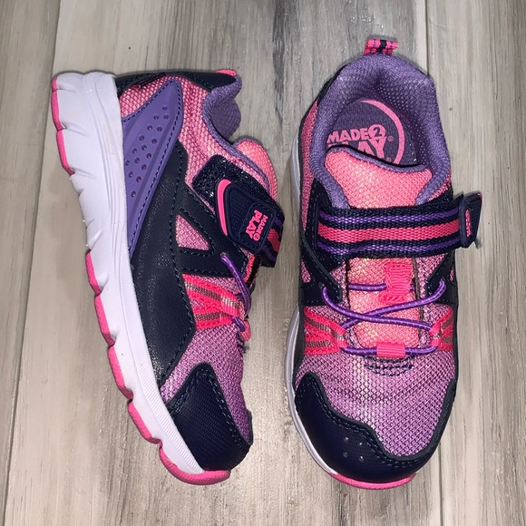 3️⃣ Stride Rite Kids made2play Sneakers 8M NIB girls - Picture 3 of 7